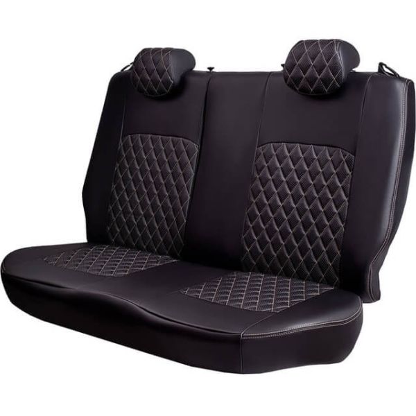 Чехлы Экокожа Турин Ромб на Chevrolet Cobalt с 2011+ Чехлы Экокожа Турин Ромб на Chevrolet Cobalt с 2011+